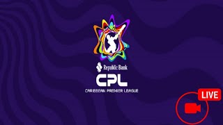 CPL Live Match Today  Caribbean Premier League Live Match  CPL 2024 [upl. by Trebled]