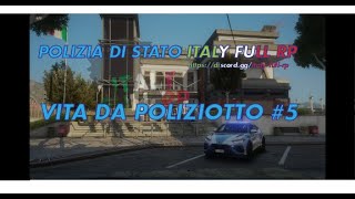 🚨​ VITA DA POLIZIOTTO 5 🚨​ ​🏳️​ ITALY FULL RP​ 🏳️​  ARRESTO DI UN LATITANTE [upl. by Akiaki]