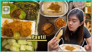 We tried Pastil from Papastil Naga City  Jean’s Vlogs [upl. by Airotel811]