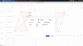 Creare un Parallelogramma con la Simmetria Centrale  GeoGebra in Italiano [upl. by Abernon]