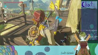 Finding shrines and doing Side quests LoZ BotW Master mode No teleport 14 [upl. by Arytahs30]