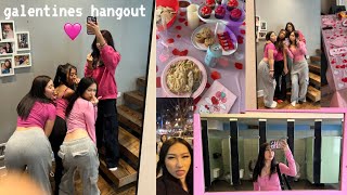 Vlog galentines piercing our noses school grwm cooking eating and w gangy 💋 [upl. by Shute670]