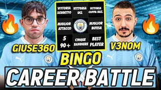 BINGO CAREER BATTLE NUOVA SFIDA SU FC24 CON V3NOM [upl. by Ydnil]