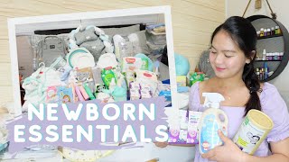 NEWBORN BABY ESSENTIALS HAUL  Shopee amp SM  Philippines [upl. by Epp]