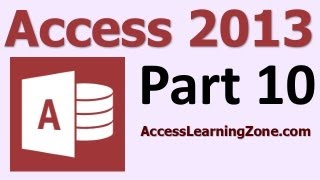 Microsoft Access 2013 Tutorial Level 1 Part 10 of 12  Customer Form [upl. by Weig]