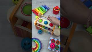 🌈 Xylophone🔨Balls 🌈 Hammer xylophone dominogirl satisfying [upl. by Sewel]