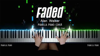 Alan Walker  FADED  PIANO COVER by Pianella Piano [upl. by Newfeld175]