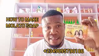 HOW TO MAKE MOLATO SOAP [upl. by Fesoj]