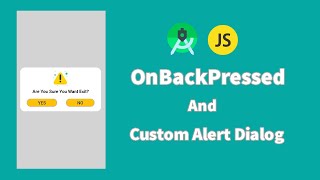 onBackPressed method in android studio  Custom Alert Dialog  Custom Exit Button  android tutorial [upl. by Adierf]