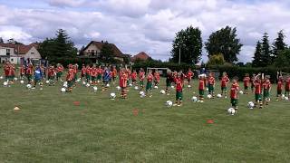 Campschrei beim INTERSPORT kicker Fußballcamp in Merschwitz [upl. by Okubo]