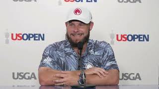 Tyrrell Hatton Friday Flash Interview 2024 US Open Championship · Round 2 © USGA [upl. by Eindys]