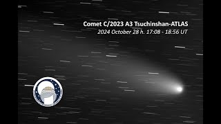 La corsa tra le stelle della cometa TsuchinshanATLAS [upl. by Betsey]