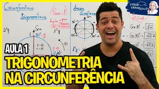 Trigonometria na circunferência ENEM  Aula 1 Como utilizar a circunferência trigonométrica [upl. by Graaf]