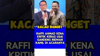 Raffi Ahmad kena semprot Netizen [upl. by Atinuj]