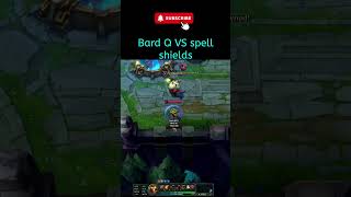 League of legends Bard Q VS spell shields leagueoflegendstips bard [upl. by Baum509]