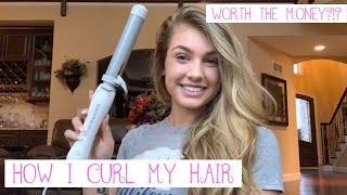 How I Curl My Hair  Beachwaver IS IT WORTH THE MONEY [upl. by Lenaj785]