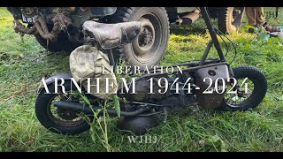 Arnhem 1944 2024  Lancaster  Parachute jump  Welbike  Halftrack and much more [upl. by Alyl178]