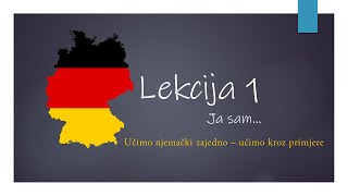 A1 LEKCIJA 1  JA SAM [upl. by Dominica]