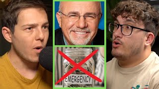 WHY Dave Ramsey’s Emergency Fund DOESN’T WORK  Caleb Hammer [upl. by Enej]