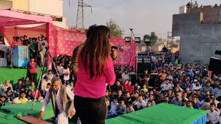 Diler Kharkiya Anjali Raghav Live Show In Rohtak  Lilo Chaman  New Haryanvi Songs Haryanavi 2019 [upl. by Ennayr]