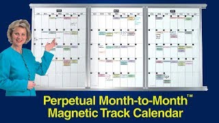 Magnetic Monthly Wall Calendar [upl. by Eessac45]