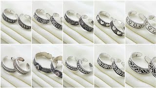 Letast Silver Toe Ring Designs With Weight And Price  Fancy Toe Ringsilver bichhiya for wedding [upl. by Nyladgam]