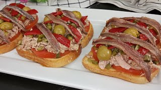 Tosta Mediterránea  Desayunos fáciles y rápidos 🤩BRUTAL [upl. by Atrice726]