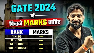 How Many Marks Do You Need For GATE 2024 Previous Year Analysis Reveals Insights  GATE Exam Tips [upl. by Aerdnaeel]