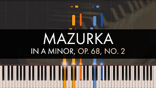 Frédéric Chopin  Mazurka in A Minor Op 68 No 2 [upl. by Oilejor]