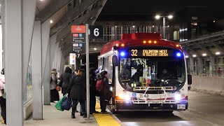 TTC 2019 Proterra Catalyst BE40 on route 32 Eglinton West [upl. by Delinda]