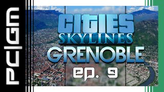 Cities Skylines  Grenoble  Ep 11  Parc Paul Mistral FR [upl. by Sreip]