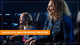 DBOX  Experience your movies like never before with motion seats [upl. by Anawed623]