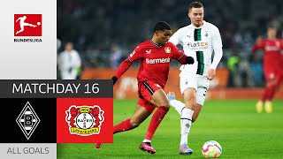 Close Win For Leverkusen  Borussia Mgladbach  Bayer 04 Leverkusen 23  All Goals  Bundesliga [upl. by Rasla830]