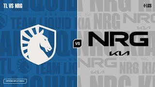 TL v NRG Week 3 Day 1 LCS Spring Split Team Liquid v NRG 2024 reupload [upl. by Roehm]