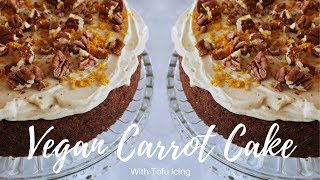 The BEST Vegan Carrot Cake You’ll Ever Try [upl. by Yemrej463]