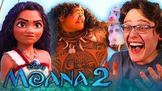 MOANA 2 Teaser Trailer REACTION [upl. by Ordnas]