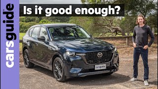 Mazda CX60 2024 review D50e GT  Longterm test of new BMW X3 and MercedesBenz GLC SUV rival [upl. by Akinuahs]