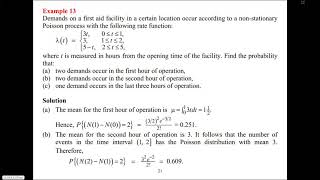 Non stationary Poisson processes [upl. by Nerac178]