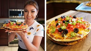 HOW TO MAKE MEXICAN PIZZA Taco Bell Could Never [upl. by Merkley]