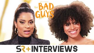 Zazie Beetz amp Lilly Singh The Bad Guys Interview [upl. by Edniya]