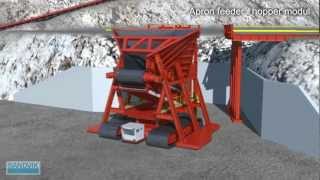 Semimobile IPCC concept from Sandvik Mining Systems [upl. by Assiran]