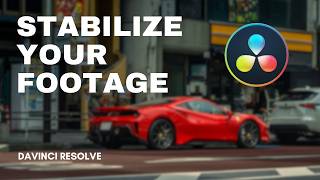 Stabilize ANY Shot With This “Hidden” Trick  DaVinci Resolve [upl. by Nahamas]