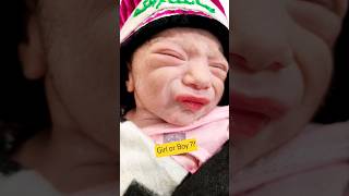 Beautiful Newborn Baby First Cry AfterBirth [upl. by Leeban582]