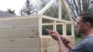 Tiny House Build AKA Childs Playhouse Part 1 [upl. by Yoshi]