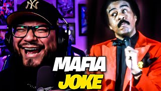 First Time Watching Richard Pryor  Mafia Joke Reaction [upl. by Htinnek346]