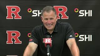 Greg Schiano Akron Post game Press Conference 9724 [upl. by Tdnarb677]