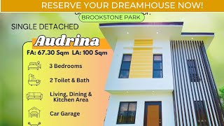 V20 Introducing the Audrina Model at Brookstone Park PreSelling Project in Trece Martires Cavite [upl. by Adnolohs]