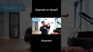 Ray chen on Guarneri or Strad raychen violinst classicalmusic [upl. by Condon]