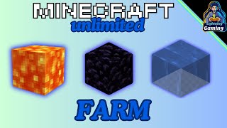 ULTIMATE Obsidian Farm in Minecraft Unlimited Obsidian [upl. by Agon454]