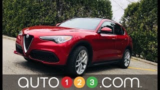 Alfa Romeo Stelvio 2018  Essai routier [upl. by Enirehtak]